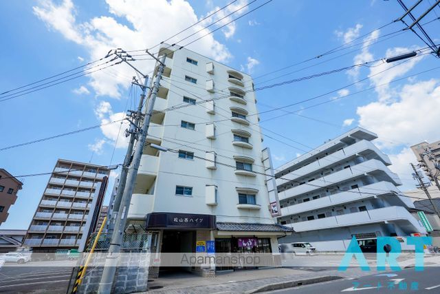 松山西ハイツの外観写真