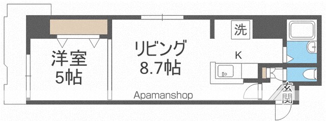 パークヒルズ平岸310の間取り写真