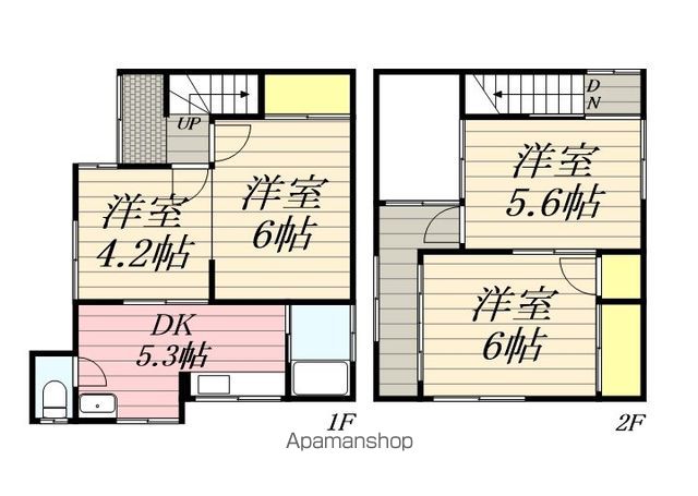 山口邸の間取り