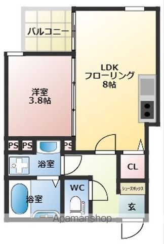 【イルミエール和白の間取り】