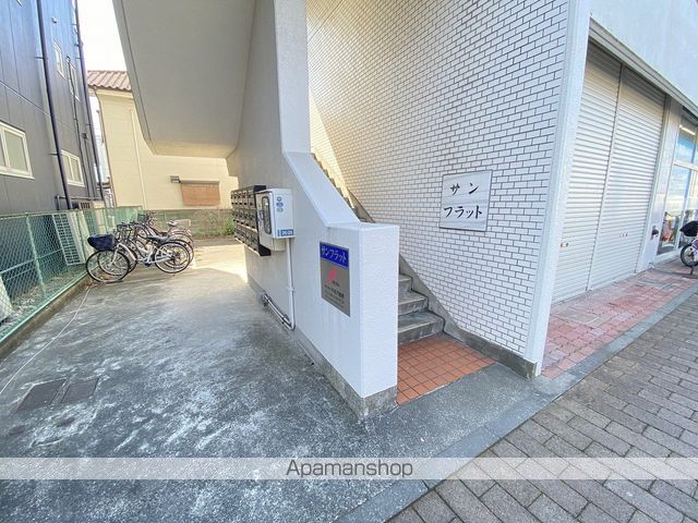 サンフラットの玄関写真