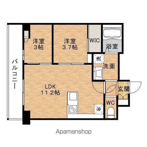 ARTIZA瓦屋町IIの間取り写真
