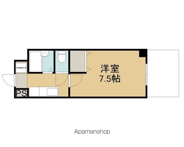 PRESTIGE紫野の間取り写真