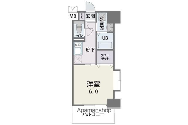 CAVANA天神の間取り写真