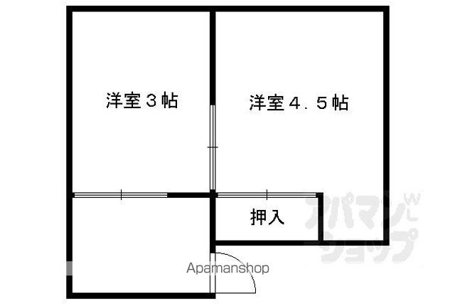ハイツ京家の間取り写真