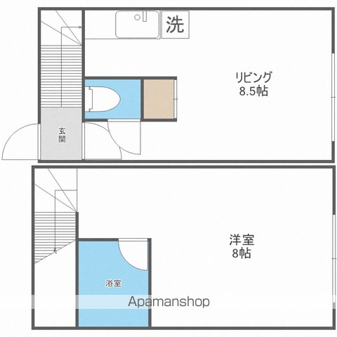 フレンドパークの間取り写真