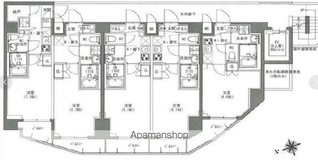 SーRESIDENCE雑司が谷の間取り写真