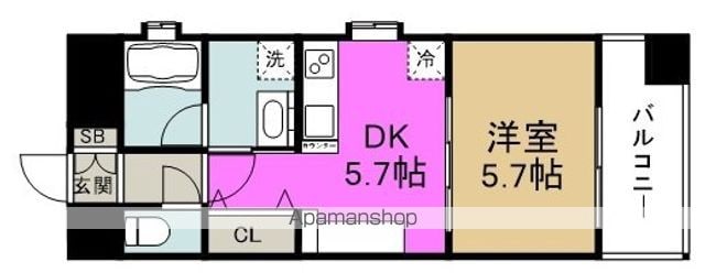 CRAFT福島野田の間取り写真