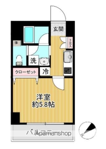 グリフィン新横浜・七番館の間取り写真
