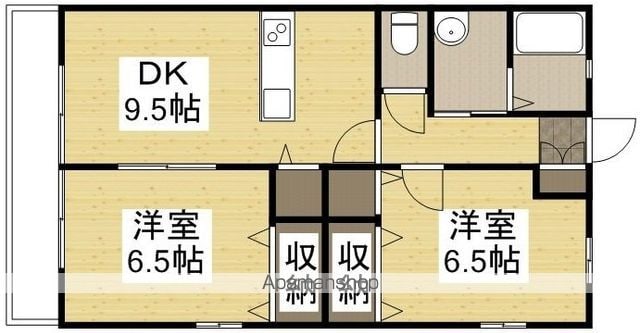 エアフォルクIIの間取り写真
