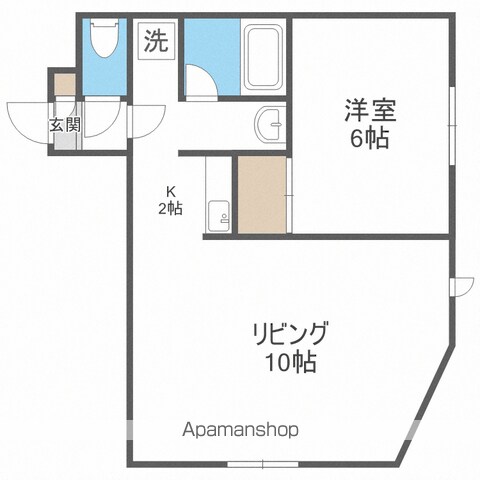 PLACE南郷の間取り写真