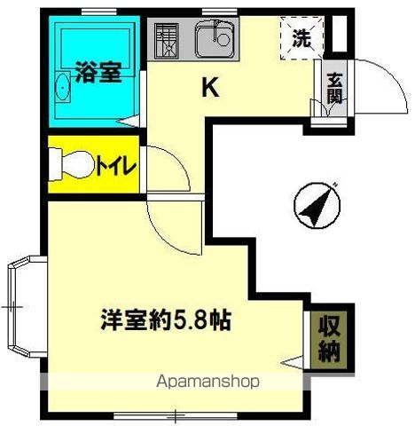 レアル金沢の間取り写真