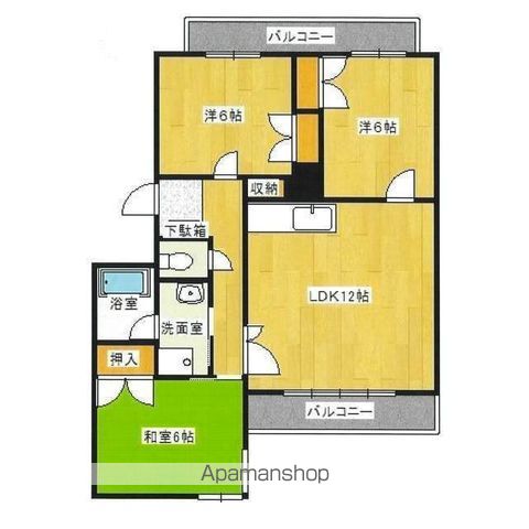 すなおマンションの間取り写真