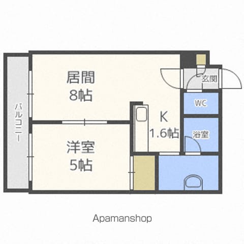 セントポーリア七番館の間取り写真