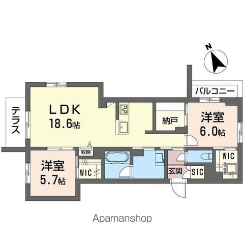 リーブリット吉祥寺の間取り写真