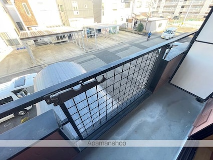 ヴェルヴィ豊岡[1R/24.66m2]のバルコニー