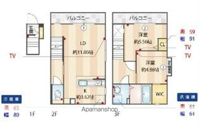 ＲＥＳＩＤＥＮＣＥ城西の間取り