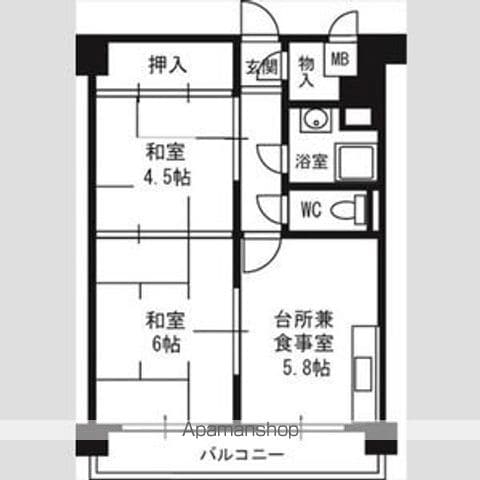 豊平市街地住宅の間取り写真