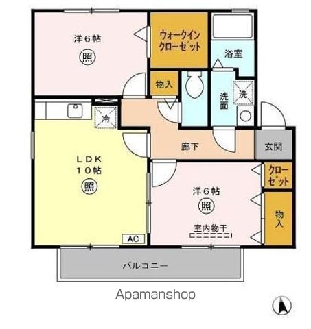 グリーンビレッジの間取り写真