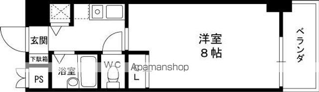 パークヴュー北梅田の間取り写真