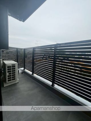 東京都中野区南台２丁目[1DK/25.5m2]のバルコニー