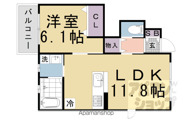 BELLE MAISON GRACEの間取り写真