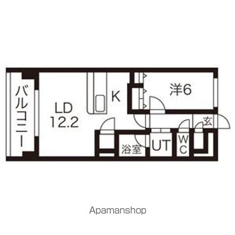 アビタシオンみなみの間取り写真