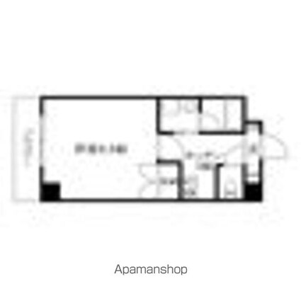 ロイヤルアットハイツ[1K/30.4m2]の間取図
