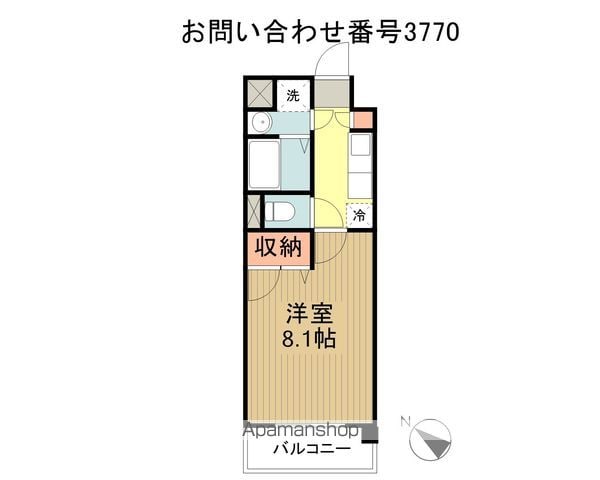西武鉄道新宿線 新所沢駅 徒歩3分 5階建 築17年の間取り写真