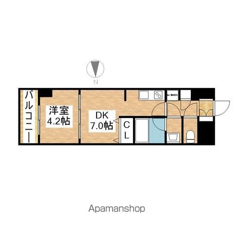 ルネフラッツ今池駅前SOUTHの間取り写真