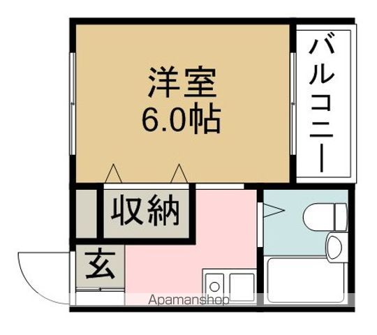 ライフかもの間取り写真