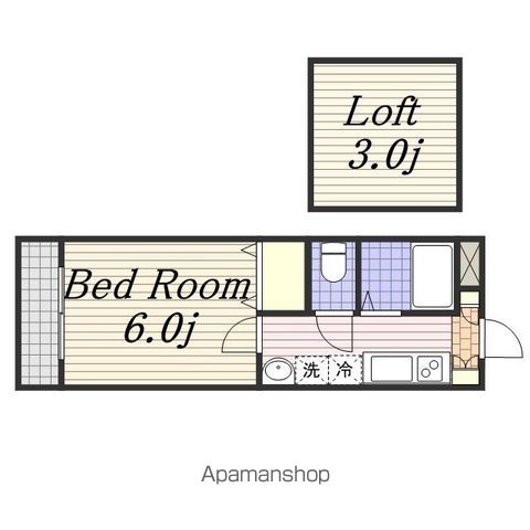 ソレイユの間取り