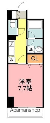 ＫＤＸ定禅寺通レジデンス[1K/29.42m2]の間取図