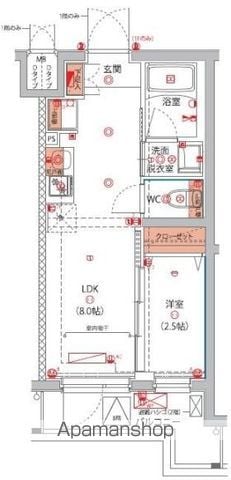 東京八広THE SKYレジデンスの間取り写真