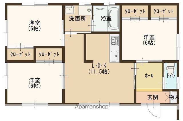 間取り：204012435582
