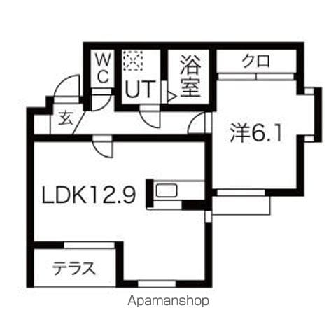 エクレールの間取り写真