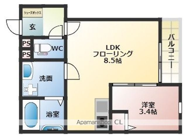 【エスペランサ和白の間取り】