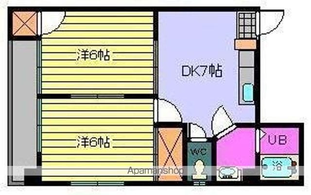 シャトレー小坂の間取り写真