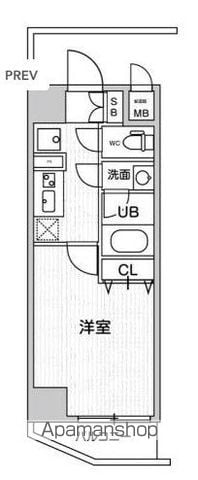 LUNIQ高島平の間取り写真