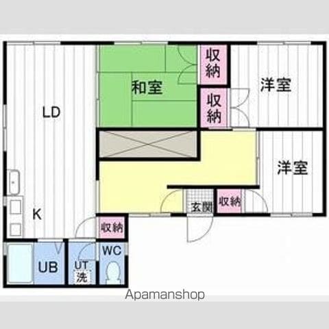ソシアル向井の間取り写真