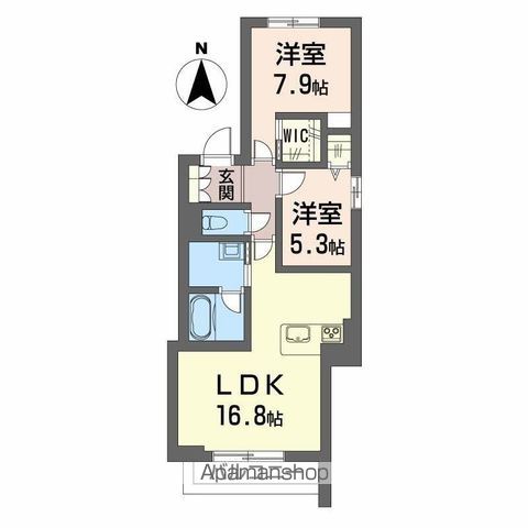 シャーメゾン妻科の杜の間取り写真