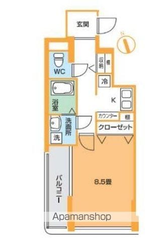 GALAXYの間取り写真
