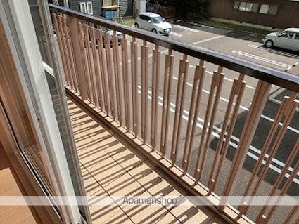 ブランシェ山の手Ｂ[2LDK/61.6m2]のバルコニー