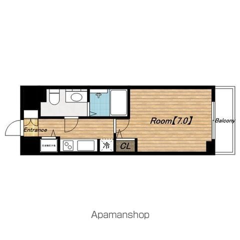 S−RESIDENCE天王寺の間取り写真
