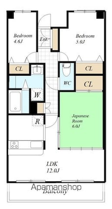 パークファミリア八千代台[3LDK/74.75m2]の間取図