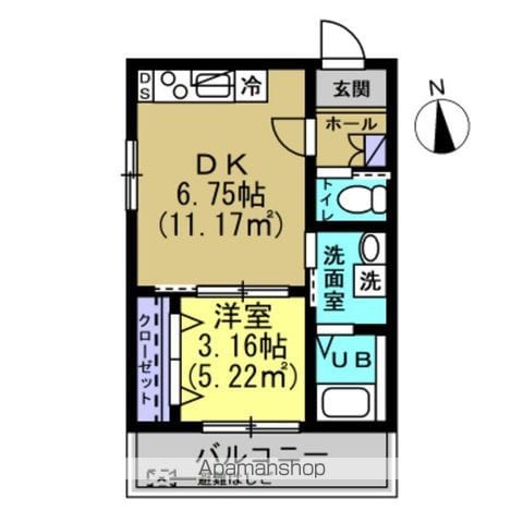 【ＣＡＬＭ津田沼の間取り】