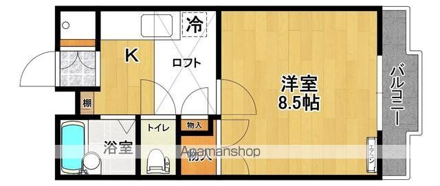 パレスハウスの間取り写真