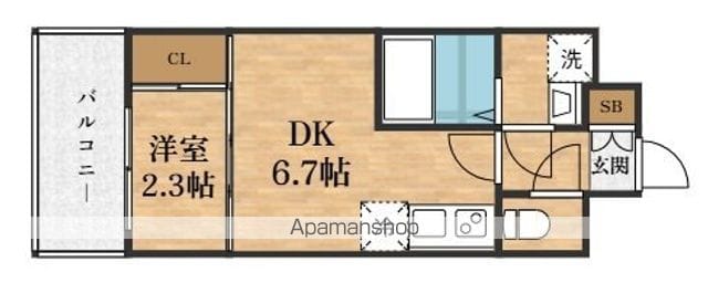 ALIVIS東三国の間取り写真