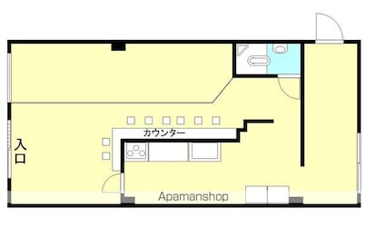 サンハイツ中之島[店舗/45m2]の間取図