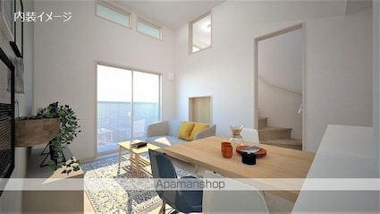 （仮）栗原アパート[2LDK/62.52m2]のリビング・居間2